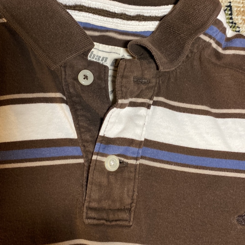 Mens Urban Pipeline Vintage Striped S/S Polo! Flawless! EUC! Med - Picture 8 of 12